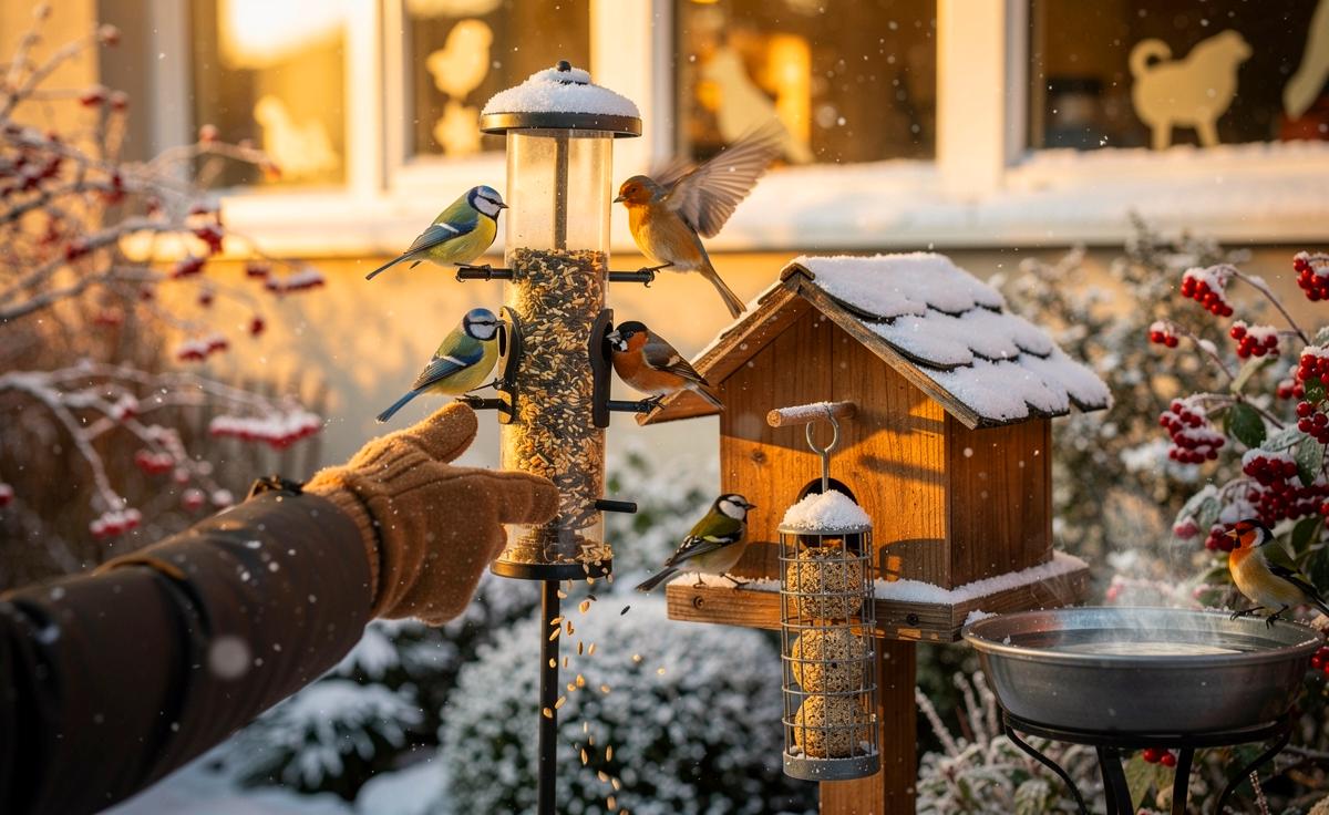 Warum Vögel füttern im Winter Artenvielfalt erhält und Freude bringt – laut Naturschützern.