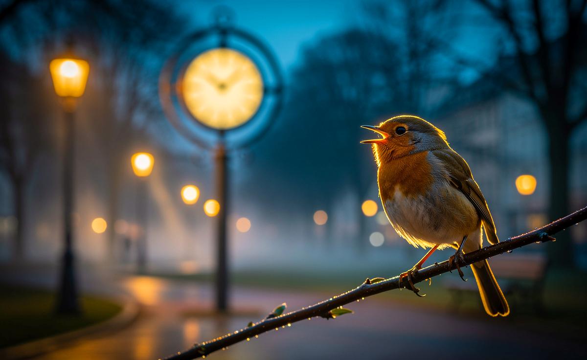 Was erleben Vögel durch die Zeitumstellung? Ein Biologe erklärt wichtige Anpassungen.